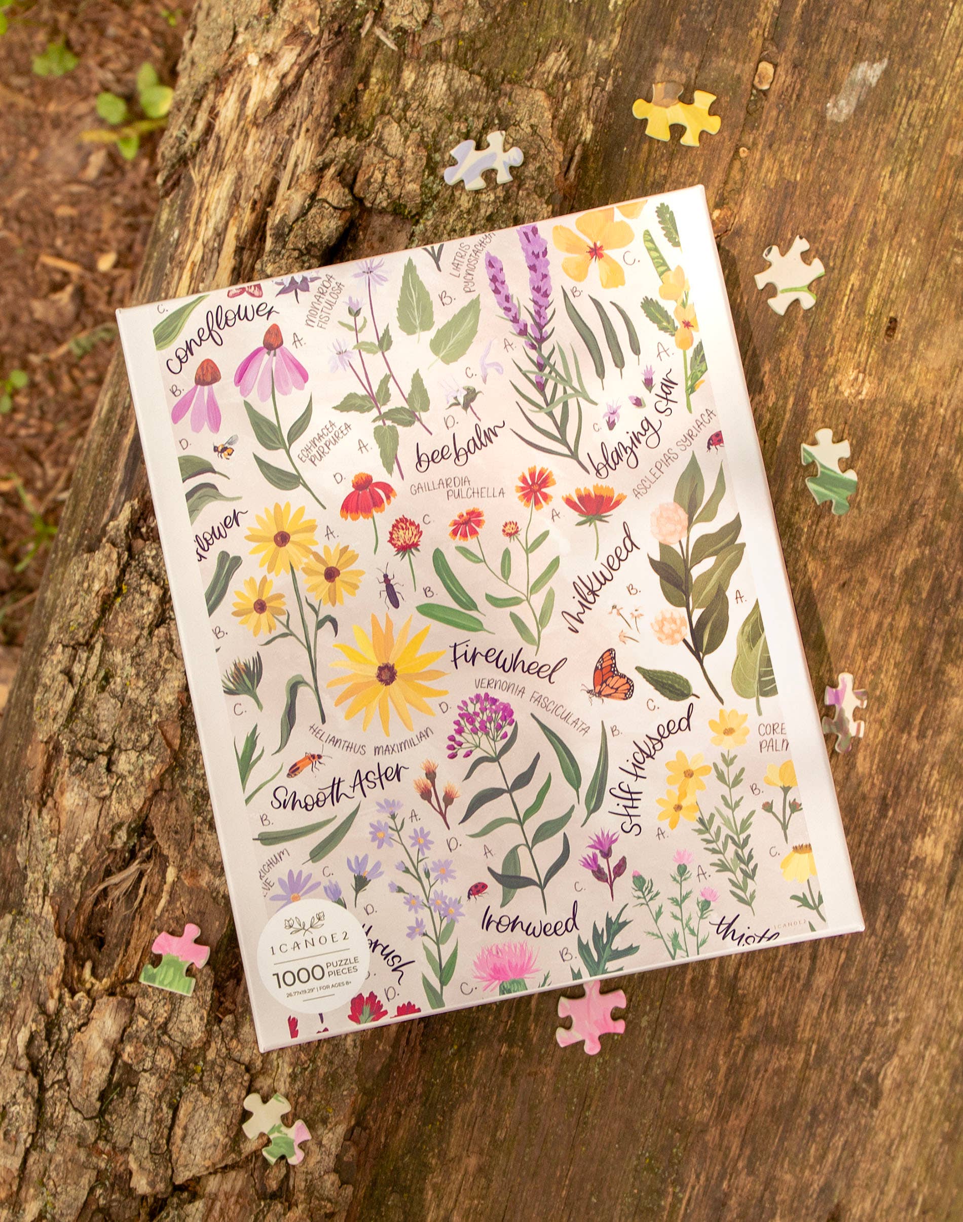 Wildflower Botanicals - 1,000 Piece Jigsaw Puzzle