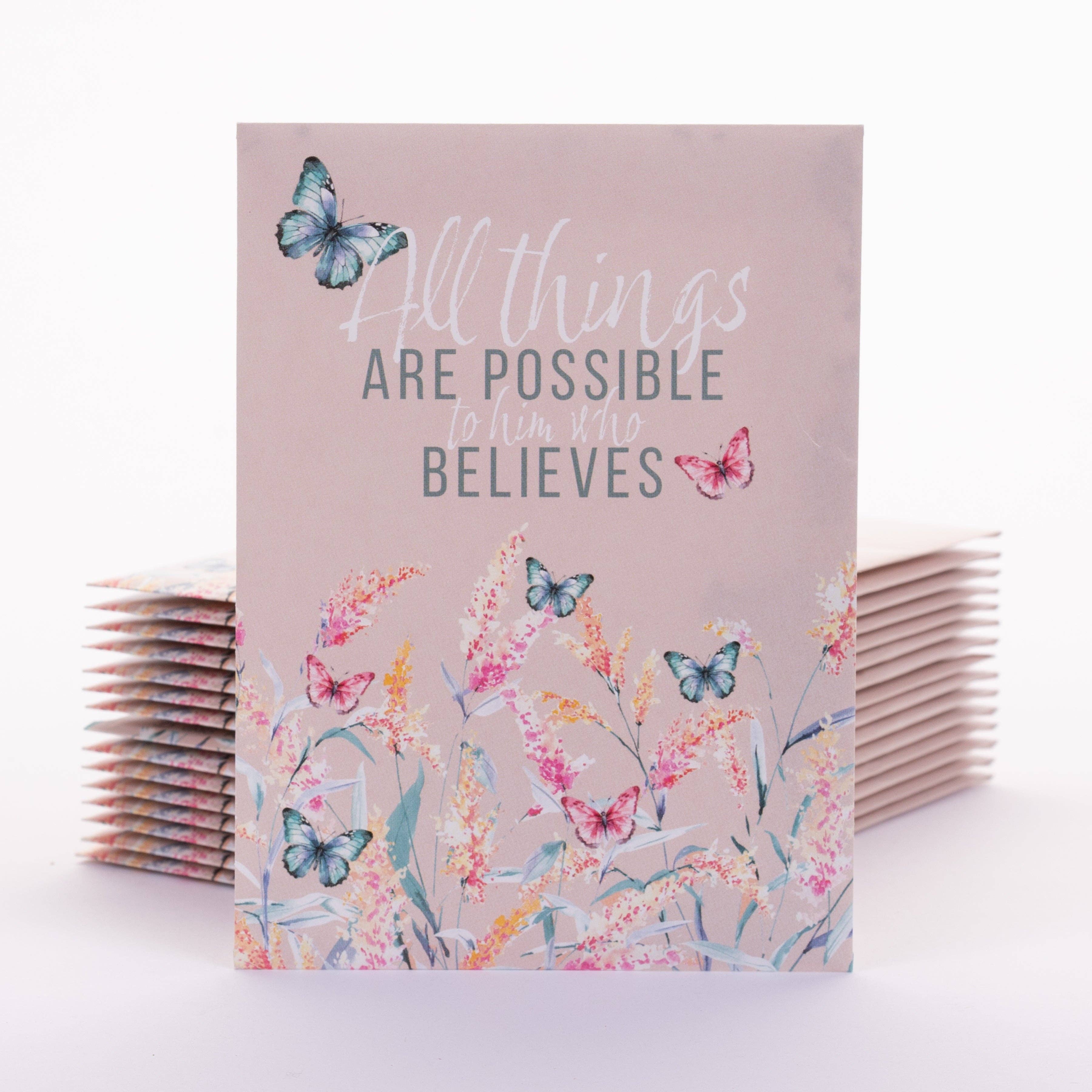 All Things Are Possible - Pollinator Wildflower Mix Seed Packets