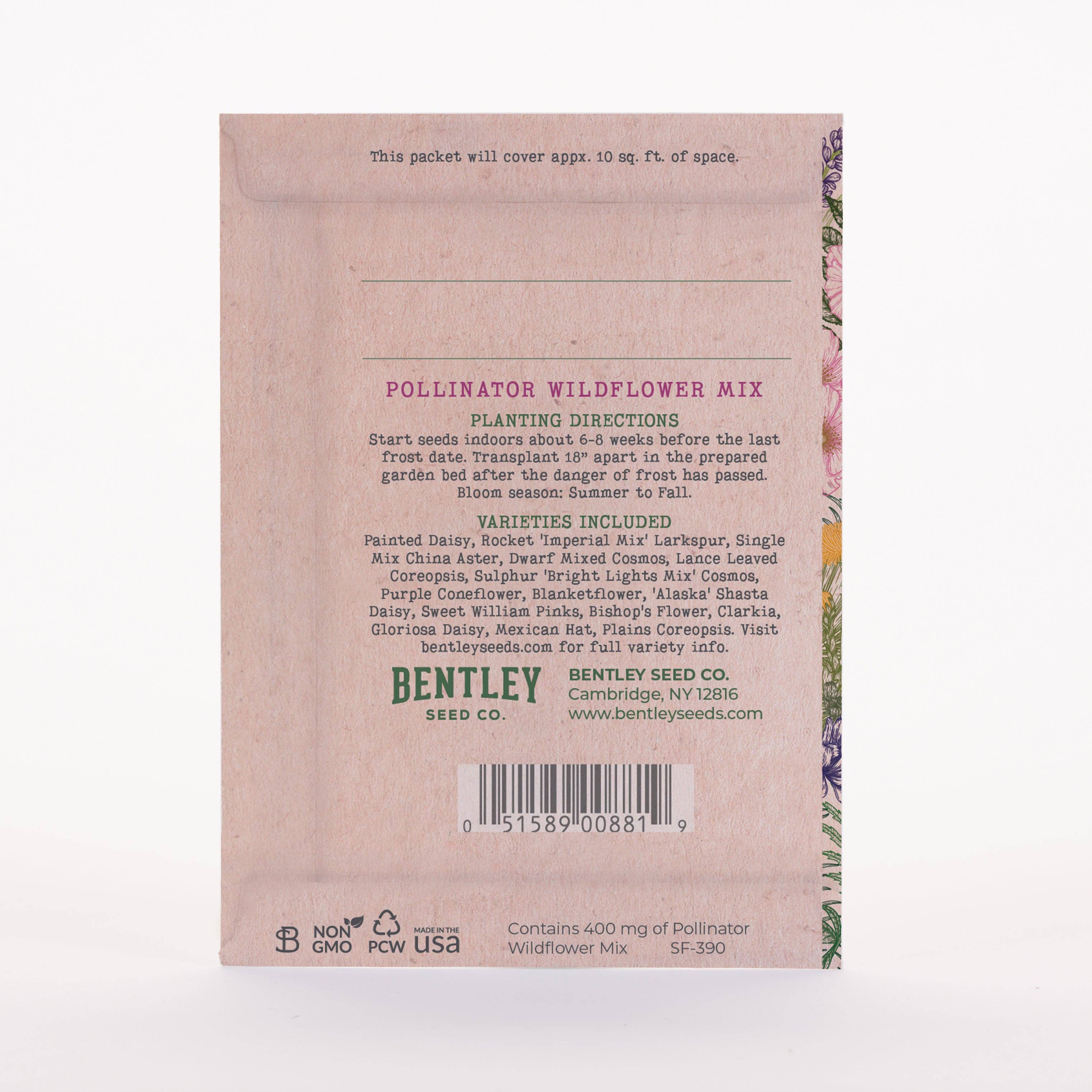 The Earth Laughs in Flowers - Wildflower Mix Seed Packet