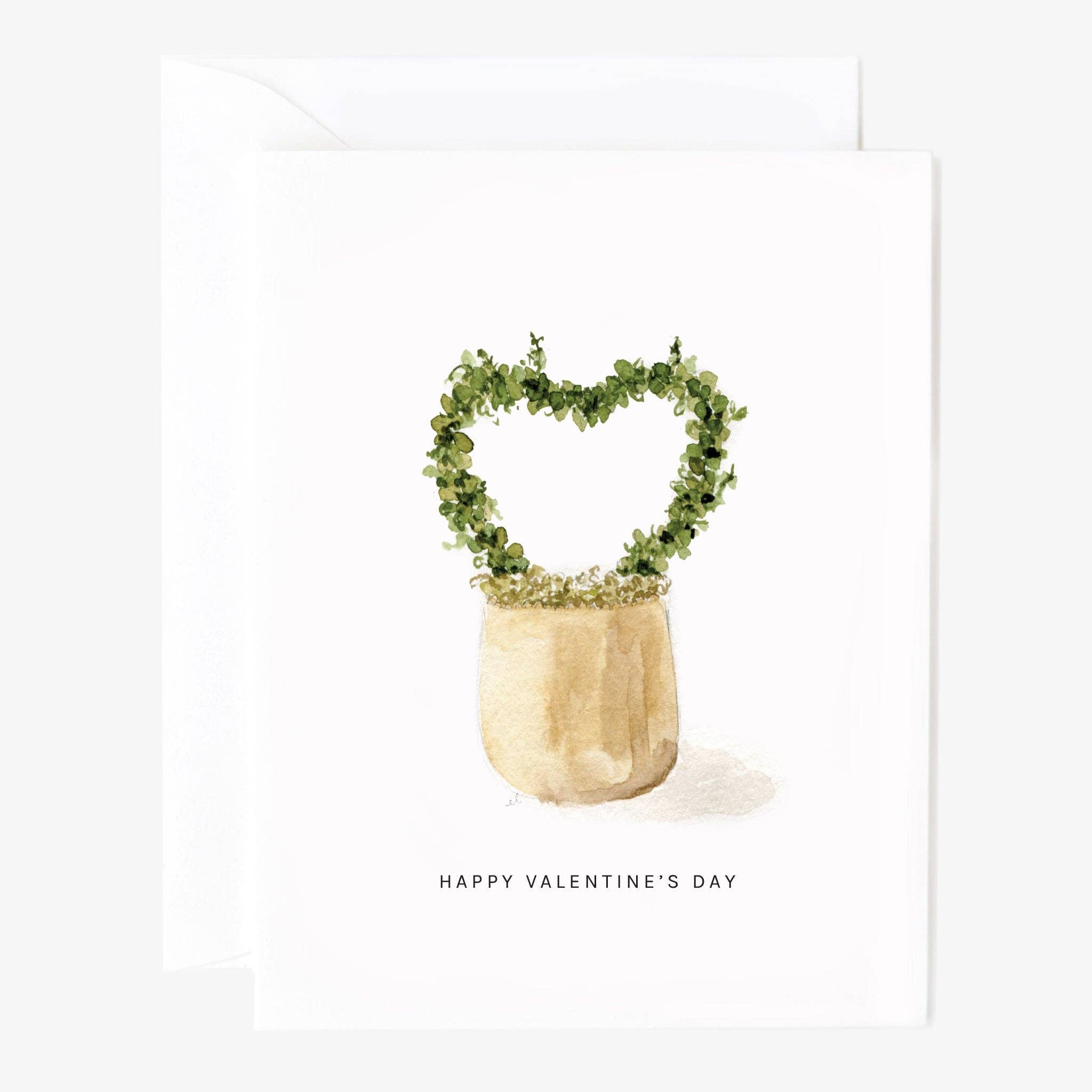 Valentine topiary