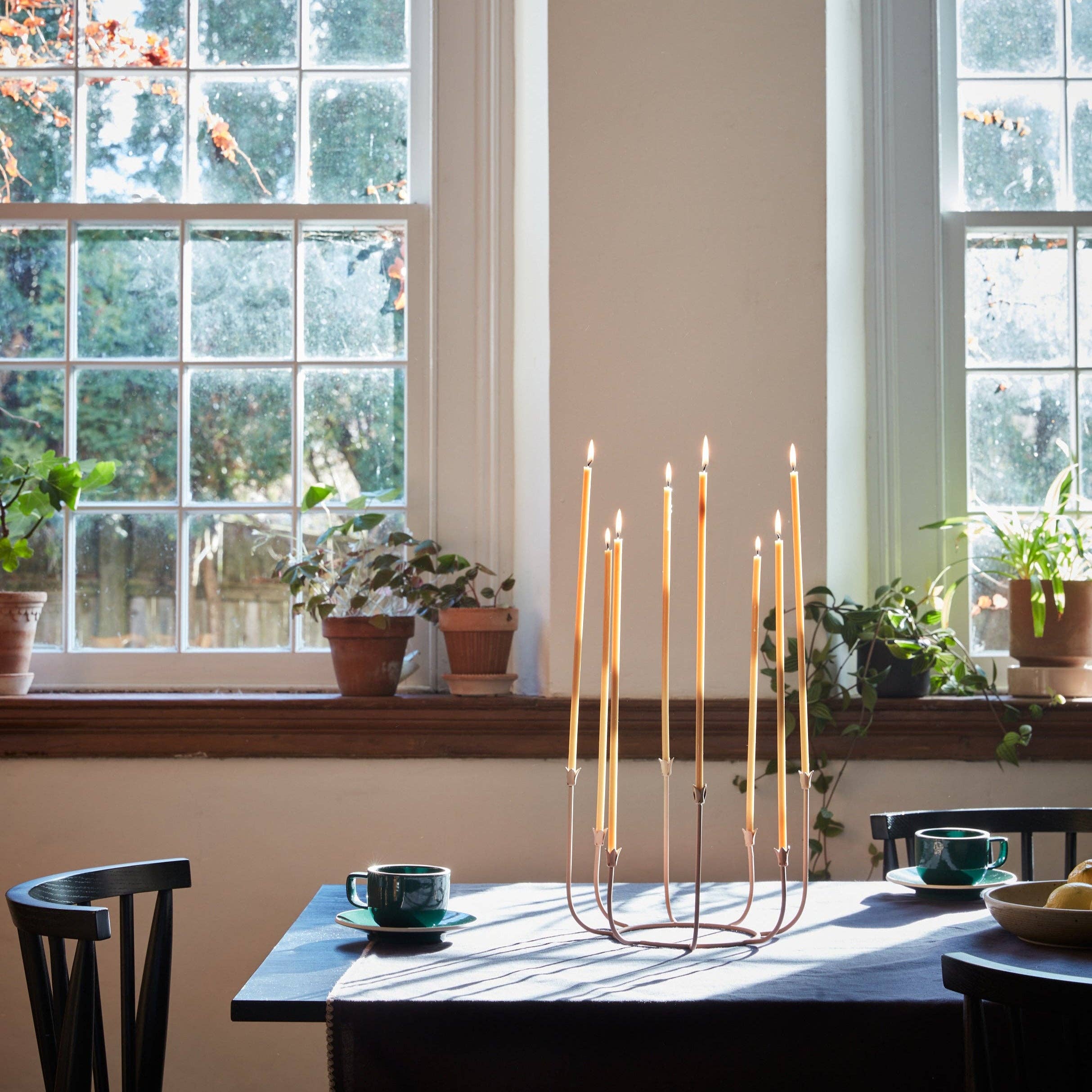Beacon Long Stem Candelabra, 3 Colors