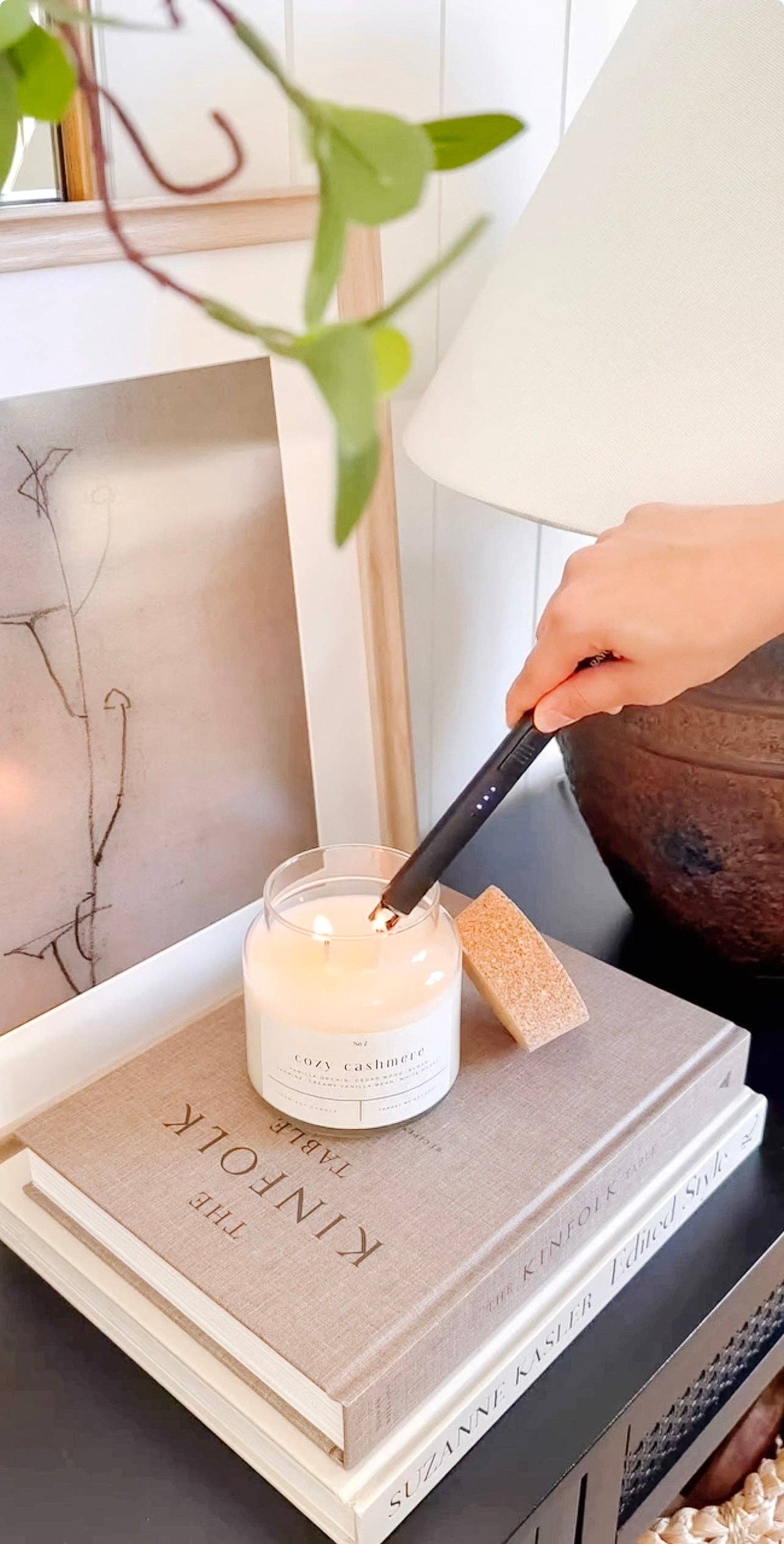 Cozy Cashmere 22 oz Glass Candle