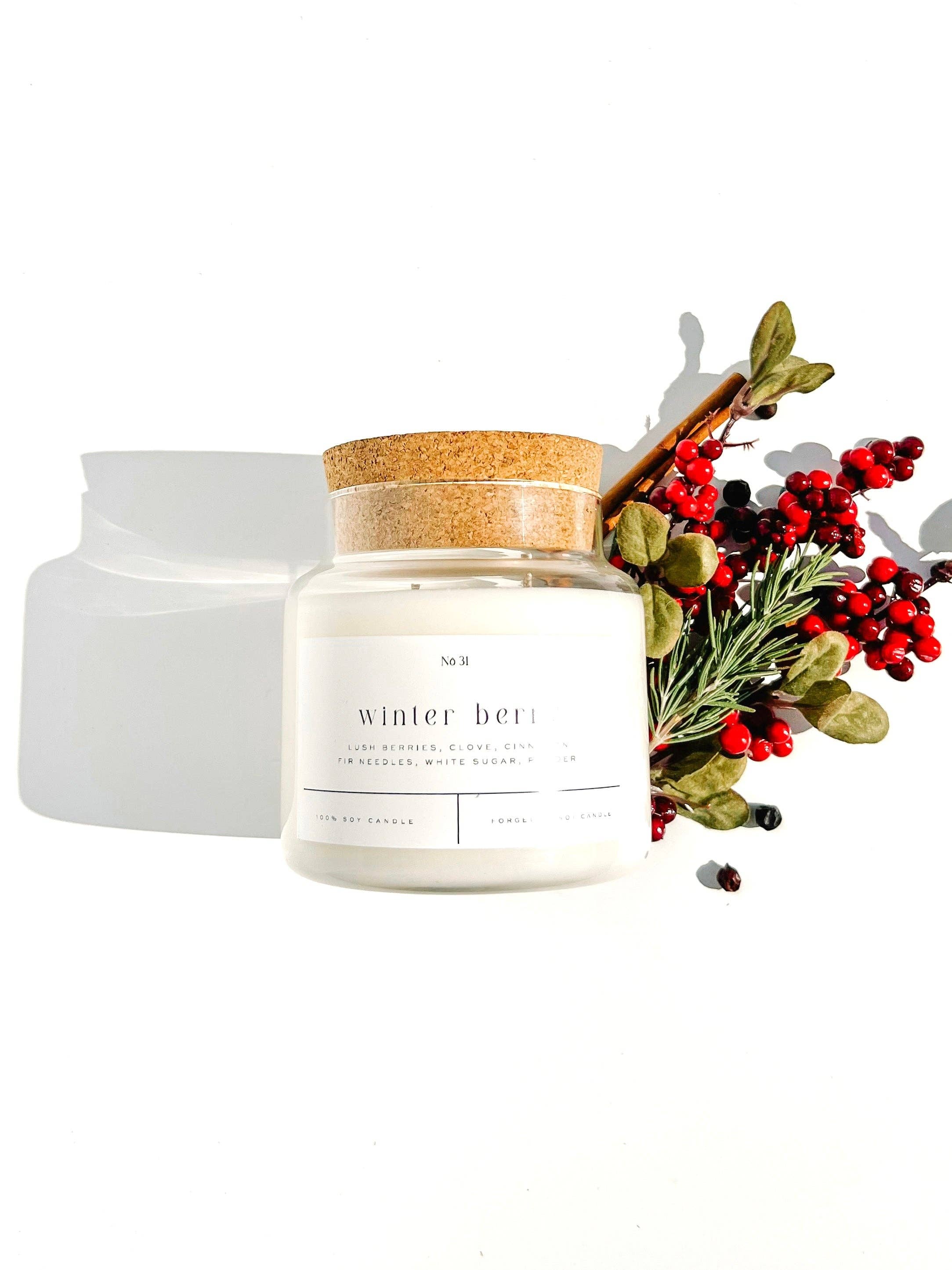 Winter Berry 22 oz Glass 22 oz Candle