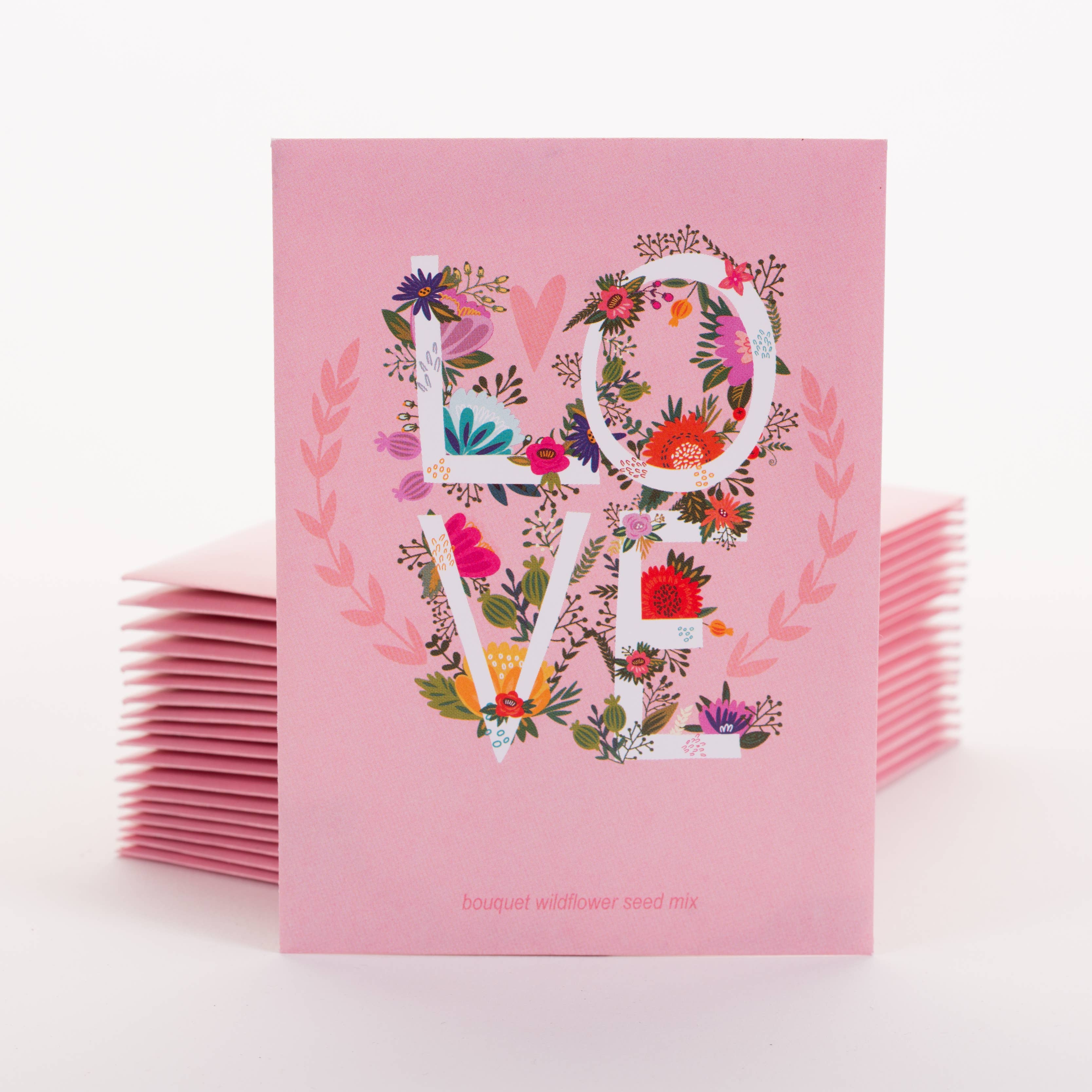 LOVE - Bouquet Wildflower Seed Packet