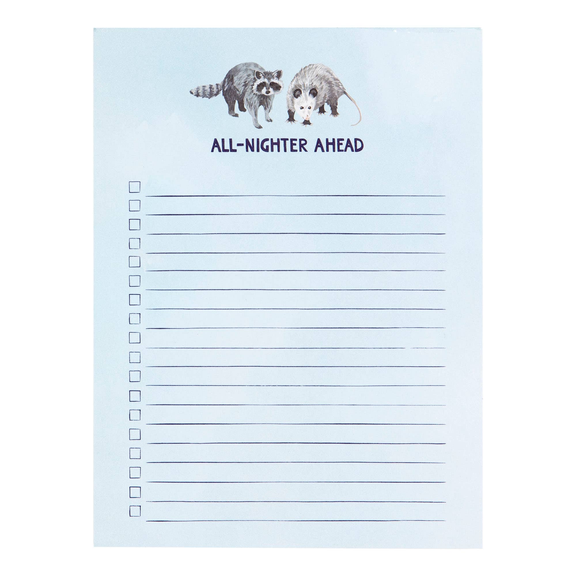 All Nighter Notepad