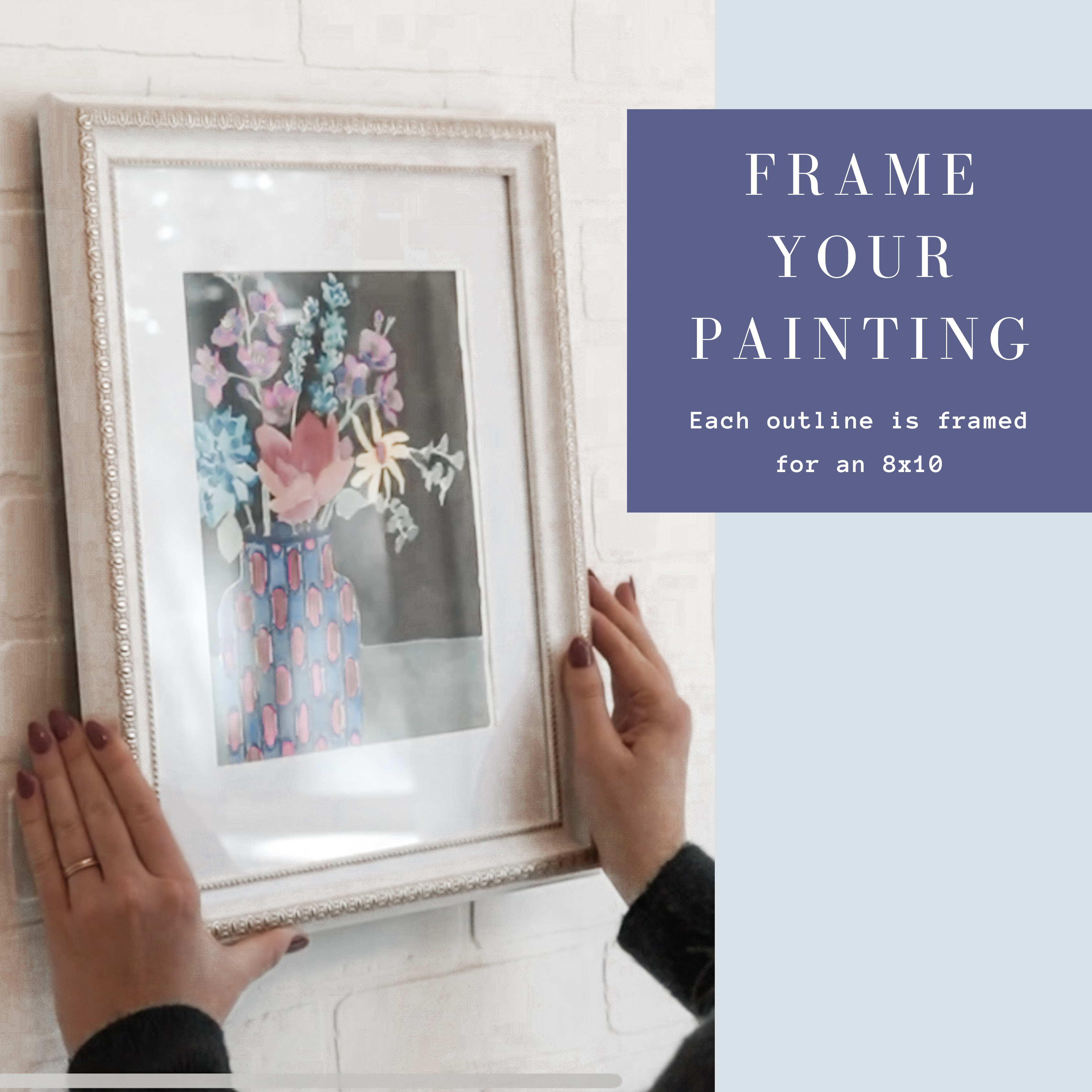 Landscape Watercoloring Book-21Outlines with Video Tutorials