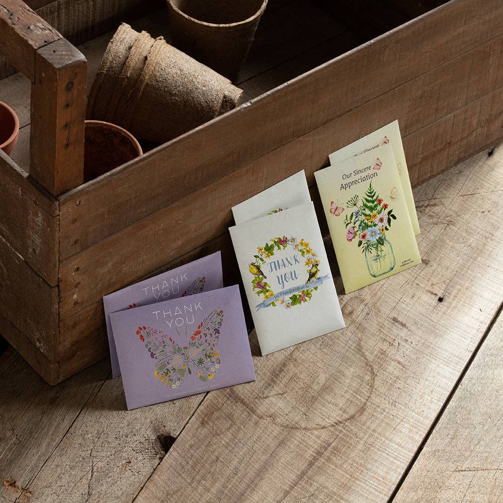 Thank You Butterfly Pollinator - Pollinator Flower Mix Seed Packet