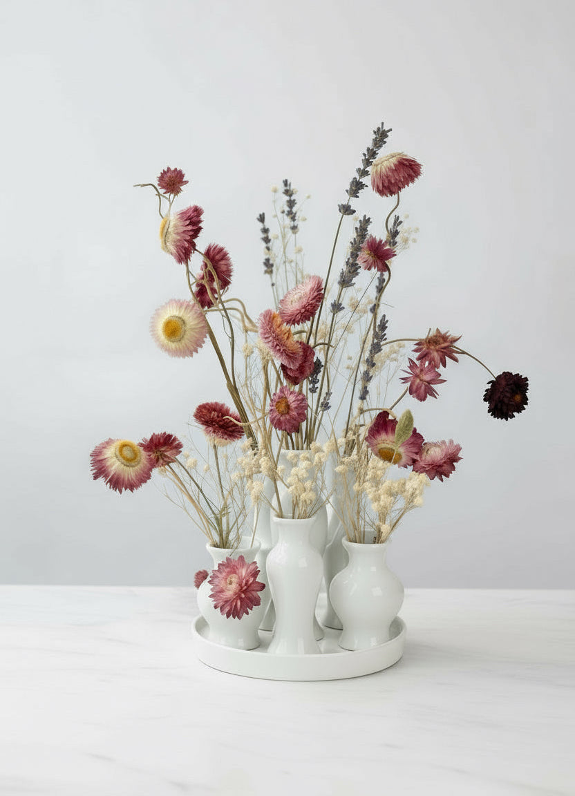 The Porcelain Meadow Arrangement