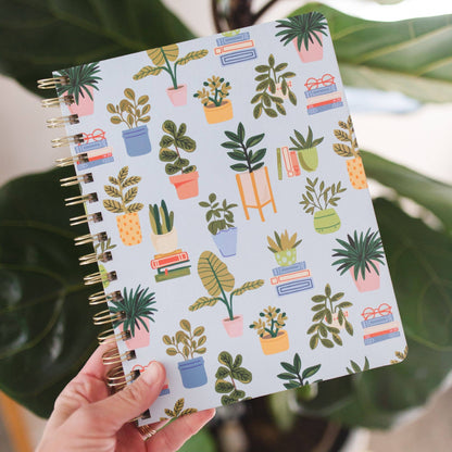 Potted Plants Spiral Notebook