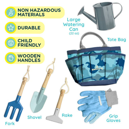 Kinderific Gardening Set, Tool Kit, Easter, Spring
