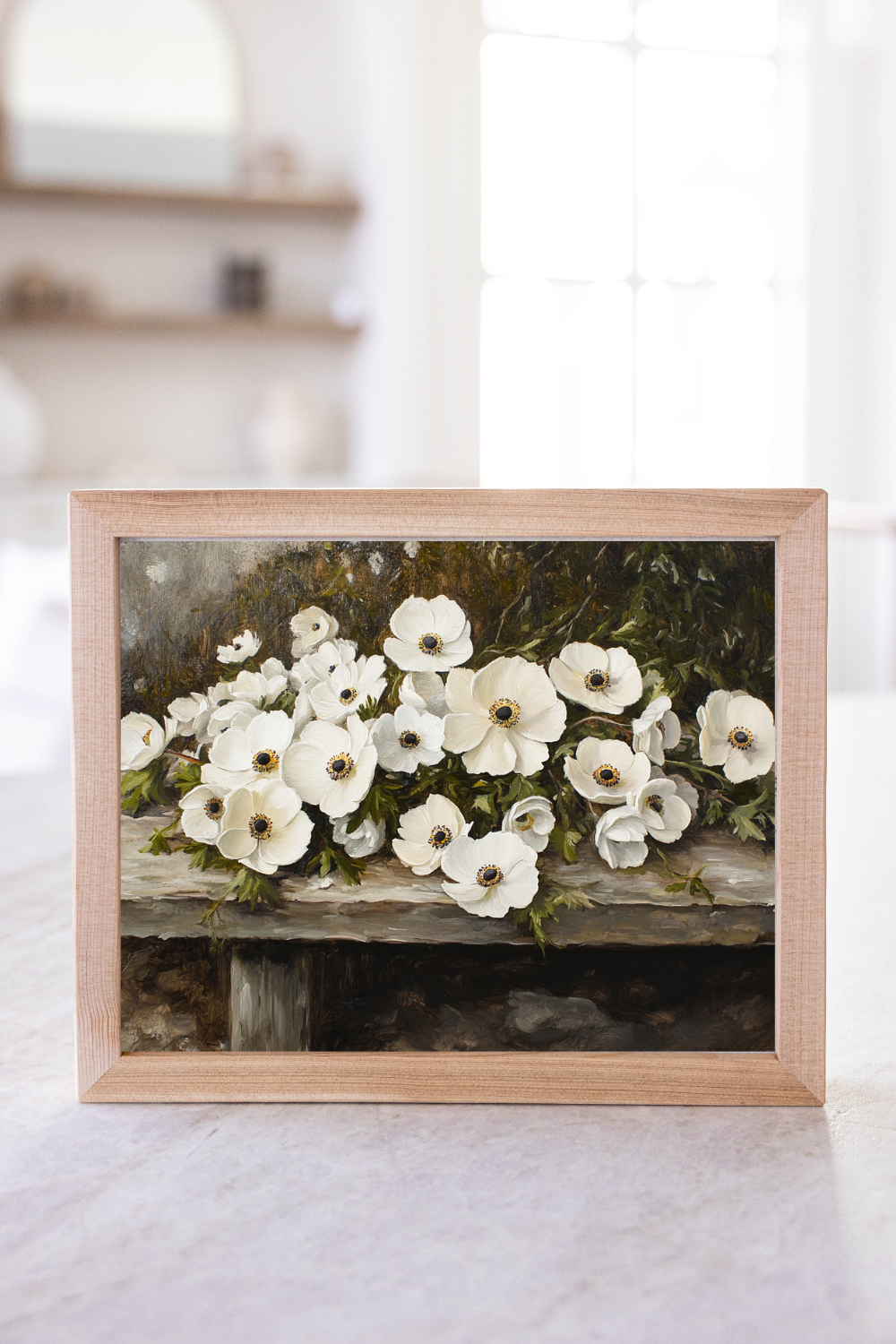 Vintage Anemone Framed Art | 028