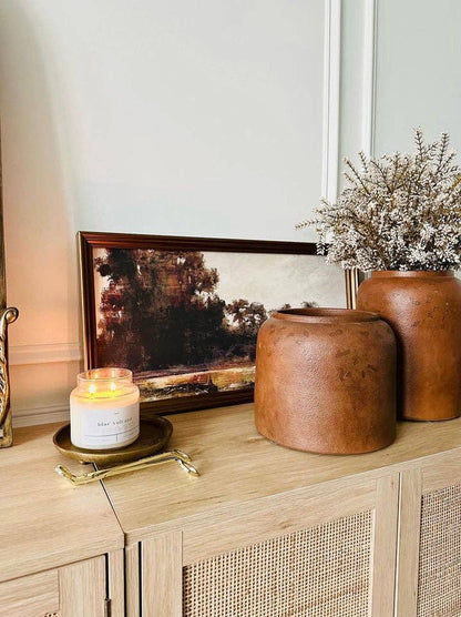 Blue Volcano 22 oz Glass Candle