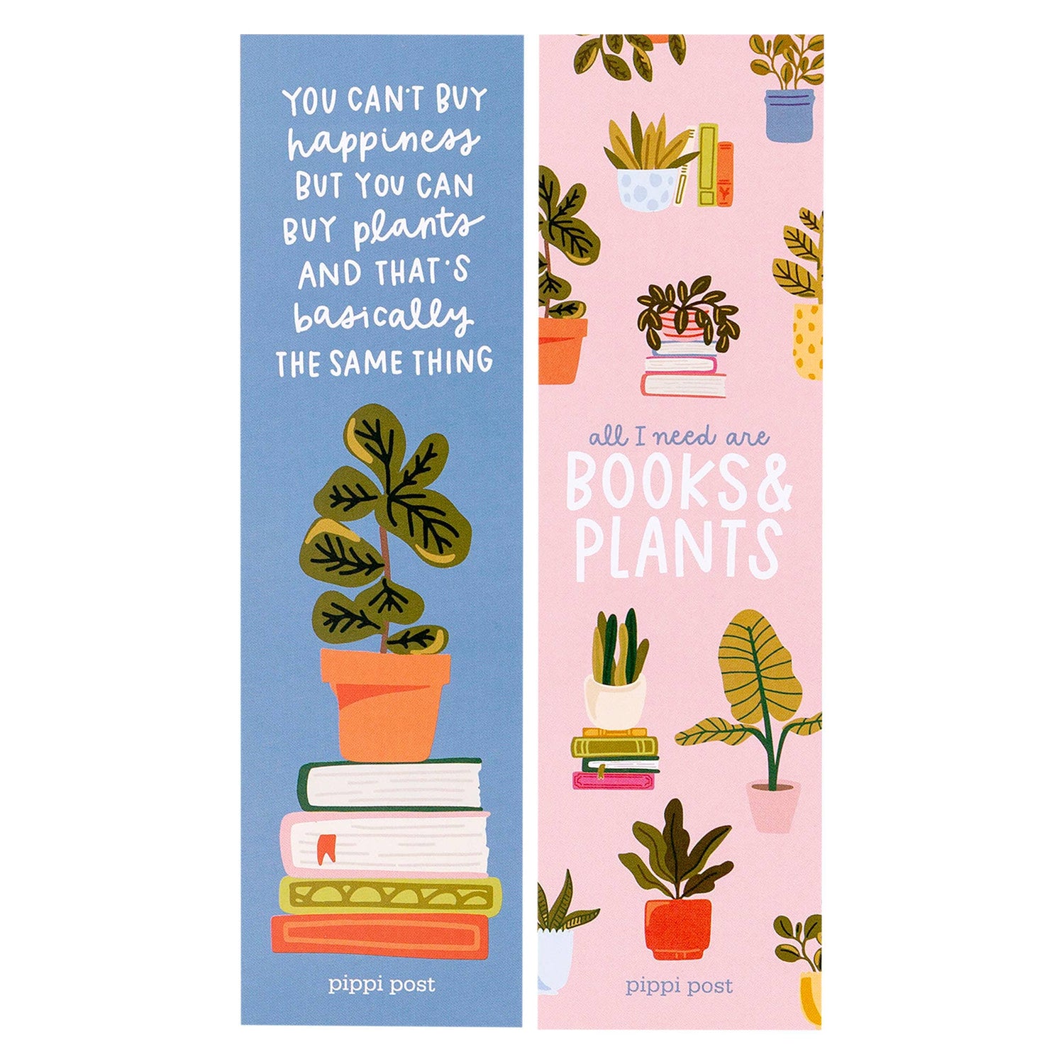 All I Need Are Books and Plants Bookmark Set