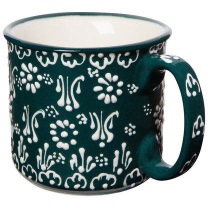Hand-painted Turkish Mug - Evani Forest
