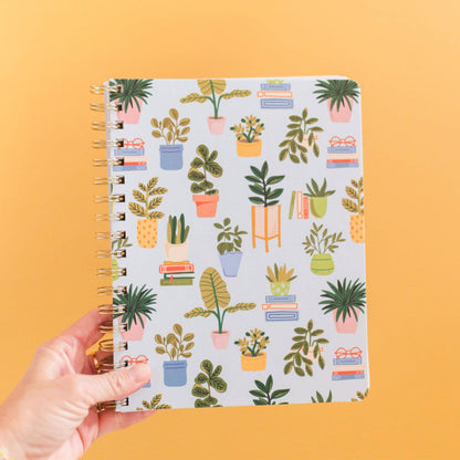 Potted Plants Spiral Notebook
