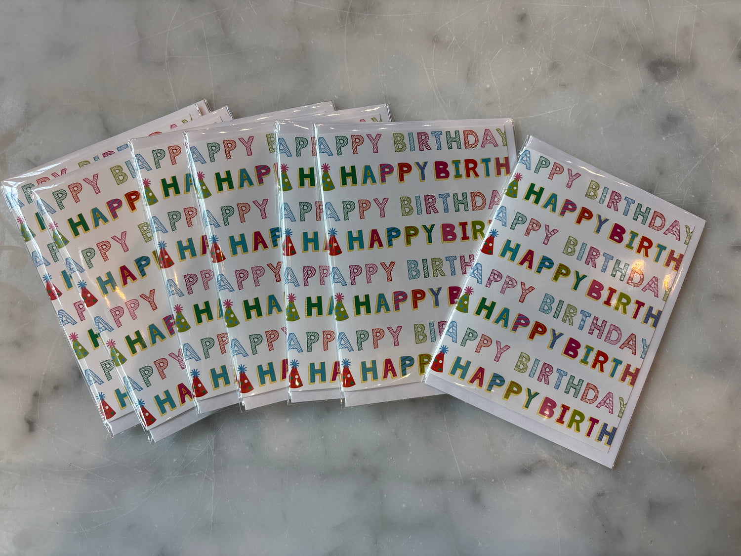 Colorful Happy Birthday Card