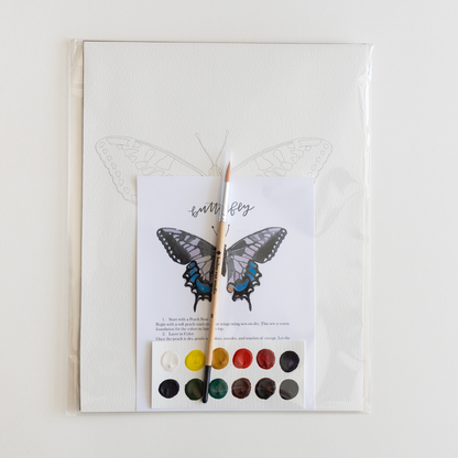 Butterfly - watercolor kit
