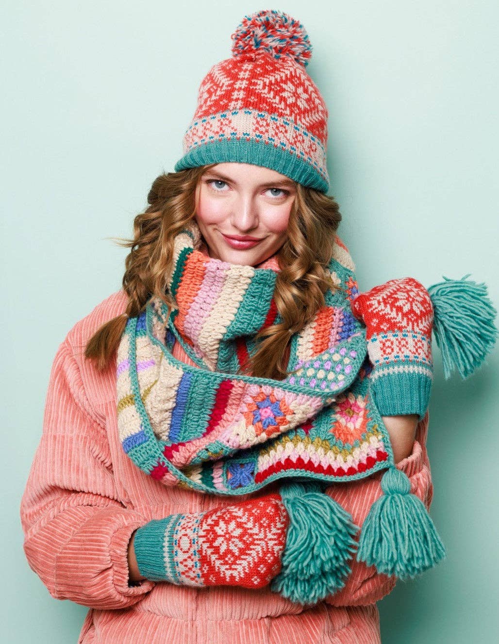 Woodstock Crochet Scarf