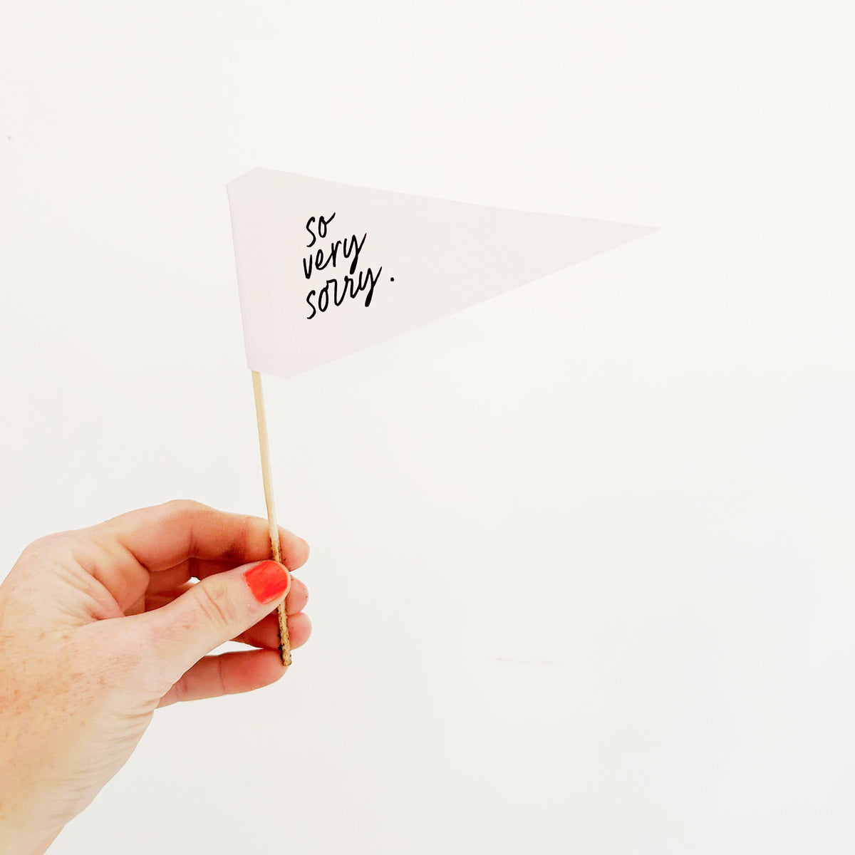 Im so sorry flag – For Something Beautiful - Flowerfolk