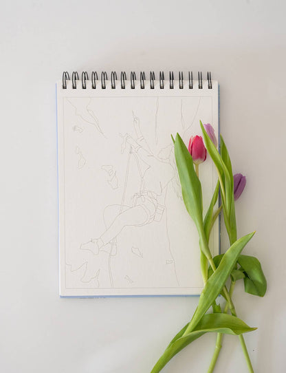 Landscape Watercoloring Book-21Outlines with Video Tutorials