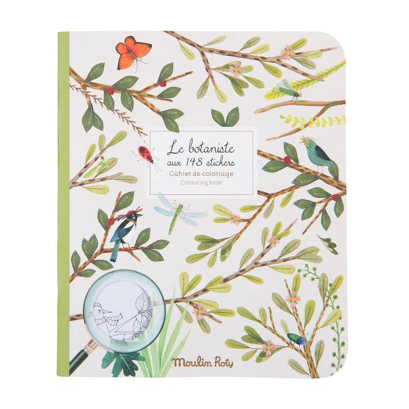 Coloring Books &amp; Stickers Botanist Garden Theme (Pack of 6)