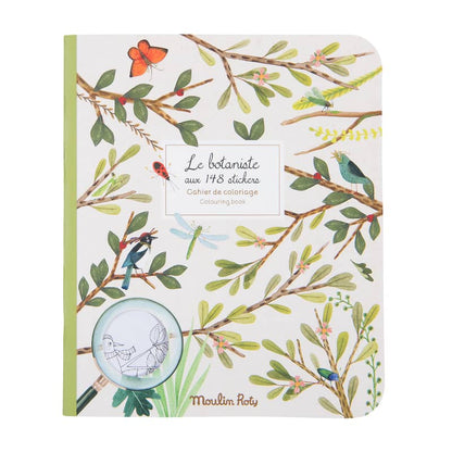 Coloring Books &amp; Stickers Botanist Garden Theme (Pack of 6)