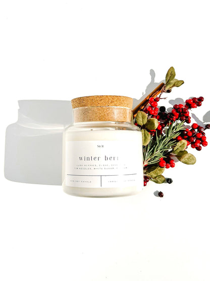Winter Berry 22 oz Glass 22 oz Candle
