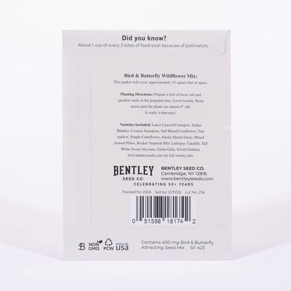 Christmas Joy - Bird &amp; Butterfly Wildflower