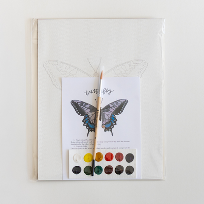 Butterfly - watercolor kit