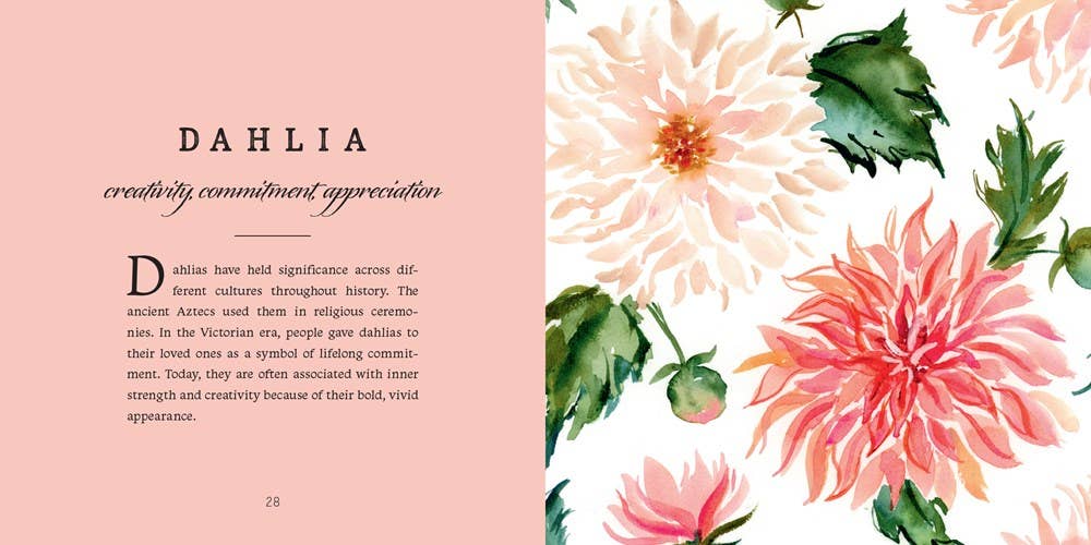 Language of Flowers Book