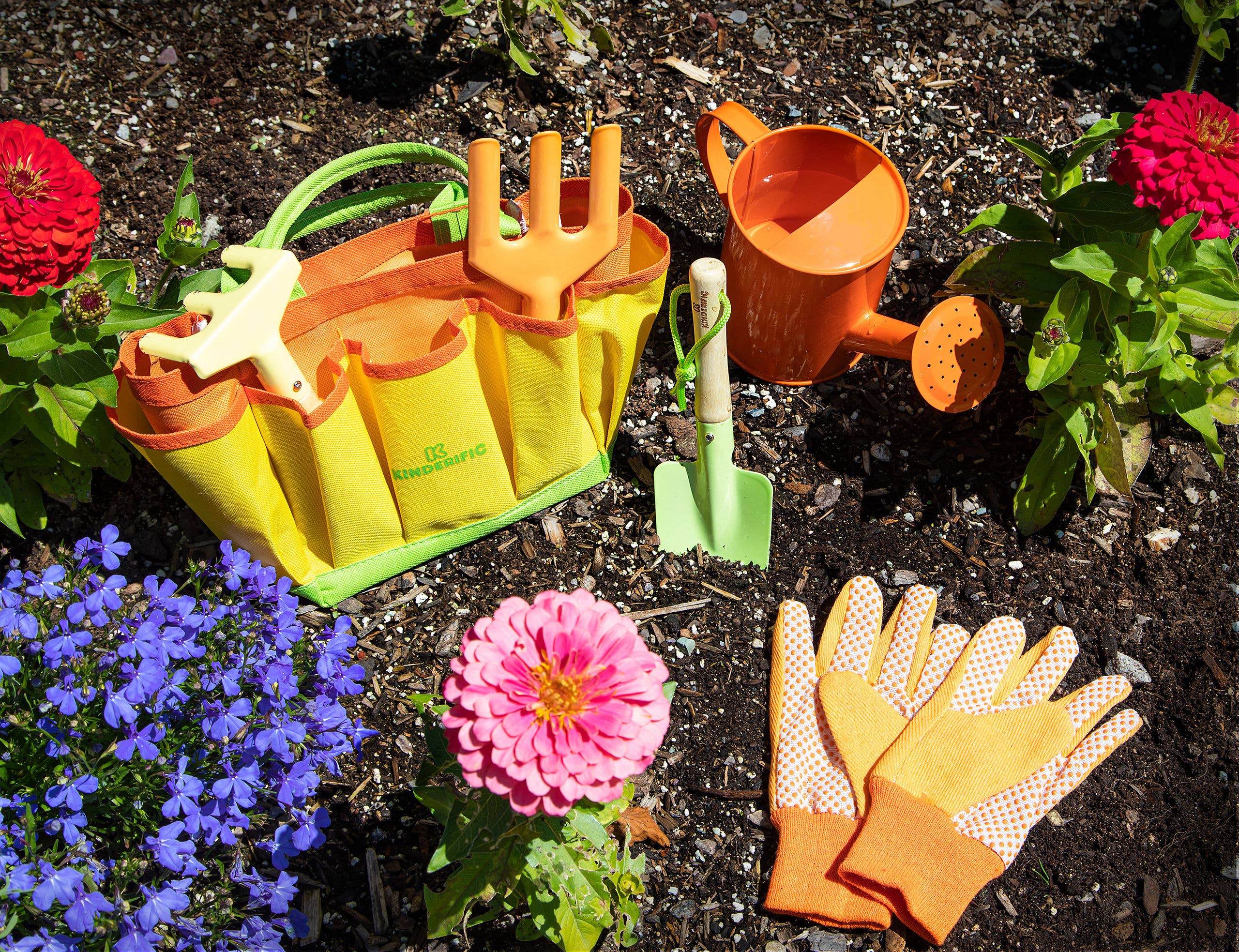 Kinderific Gardening Set, Tool Kit, Easter, Spring