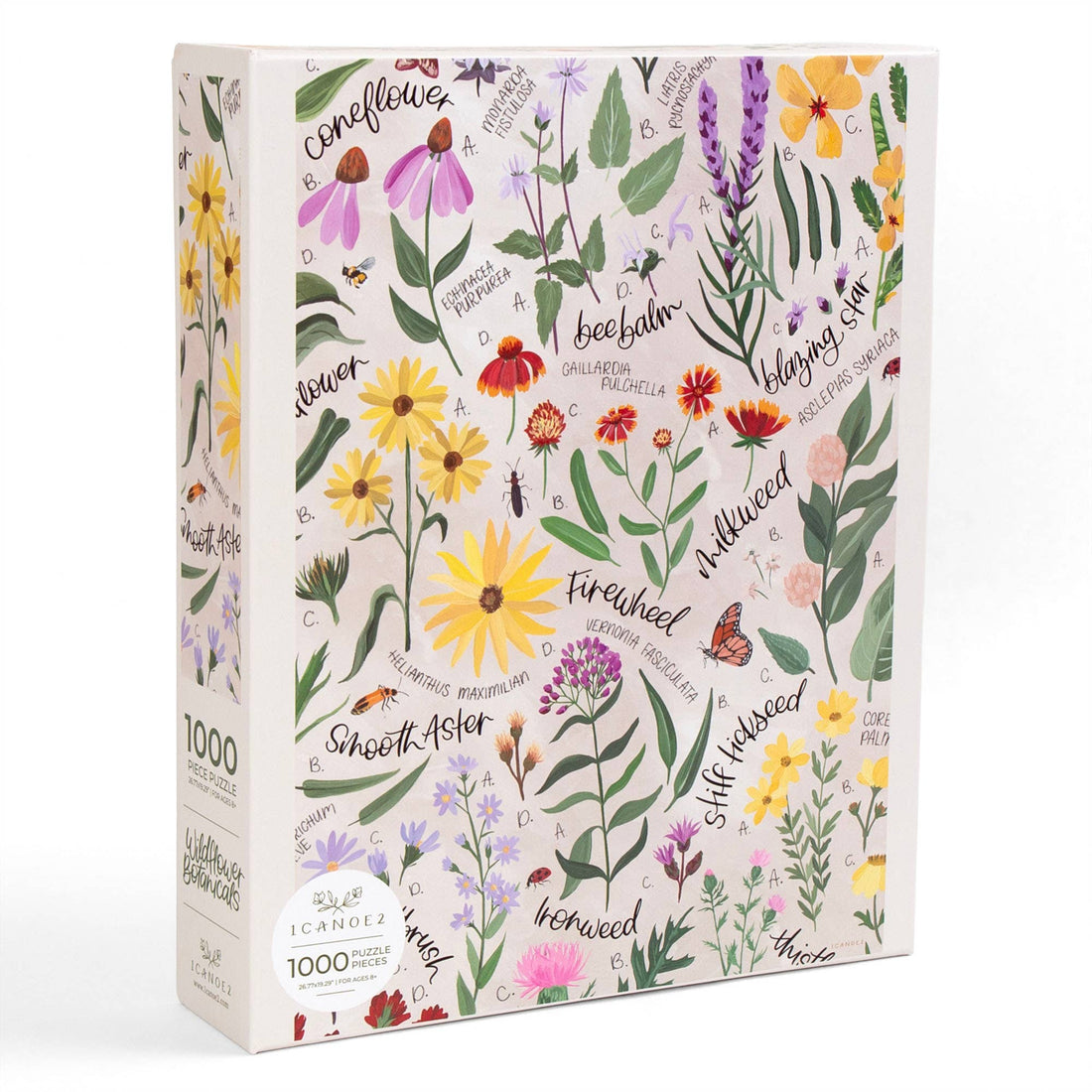 Wildflower Botanicals - 1,000 Piece Jigsaw Puzzle