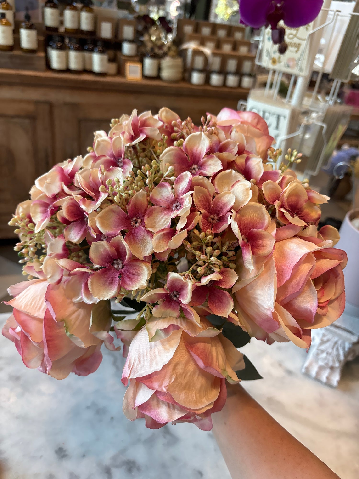 Rose/hydrangea bundle