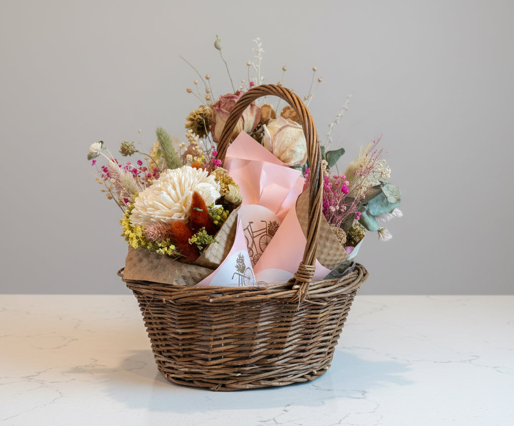 Petite Dried Flower Wrap