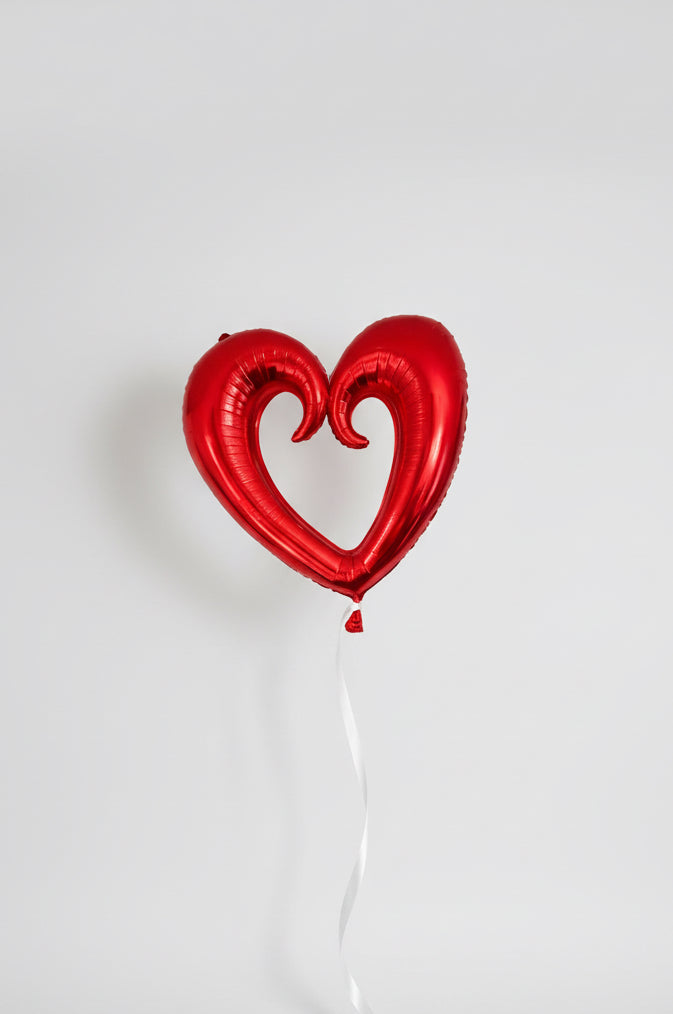 Red Heart Balloon
