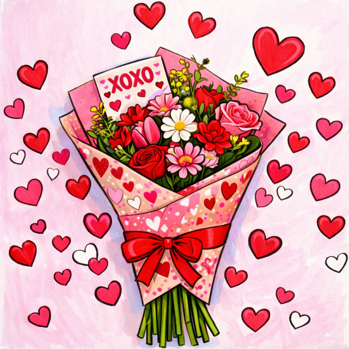 Kids Valentine’s Floral Workshop 2/07