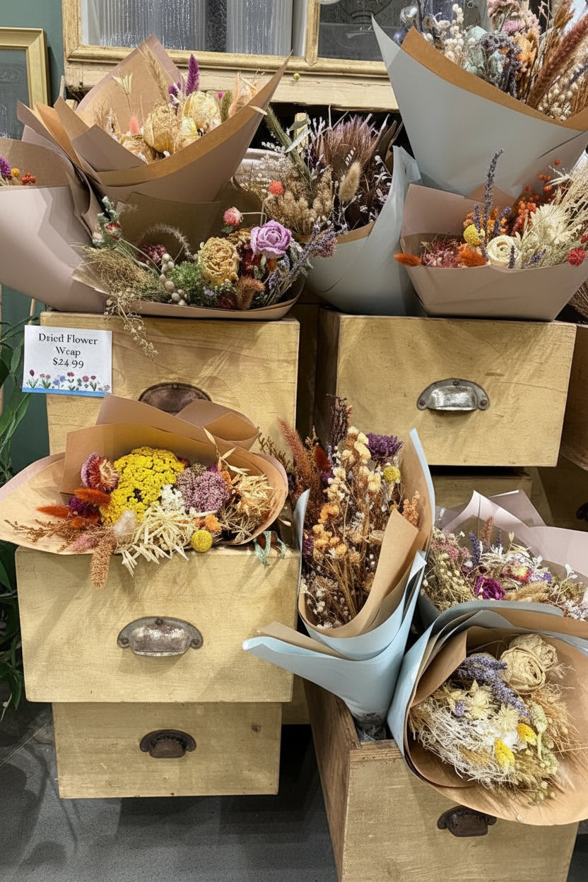 Dried Flower Wrap