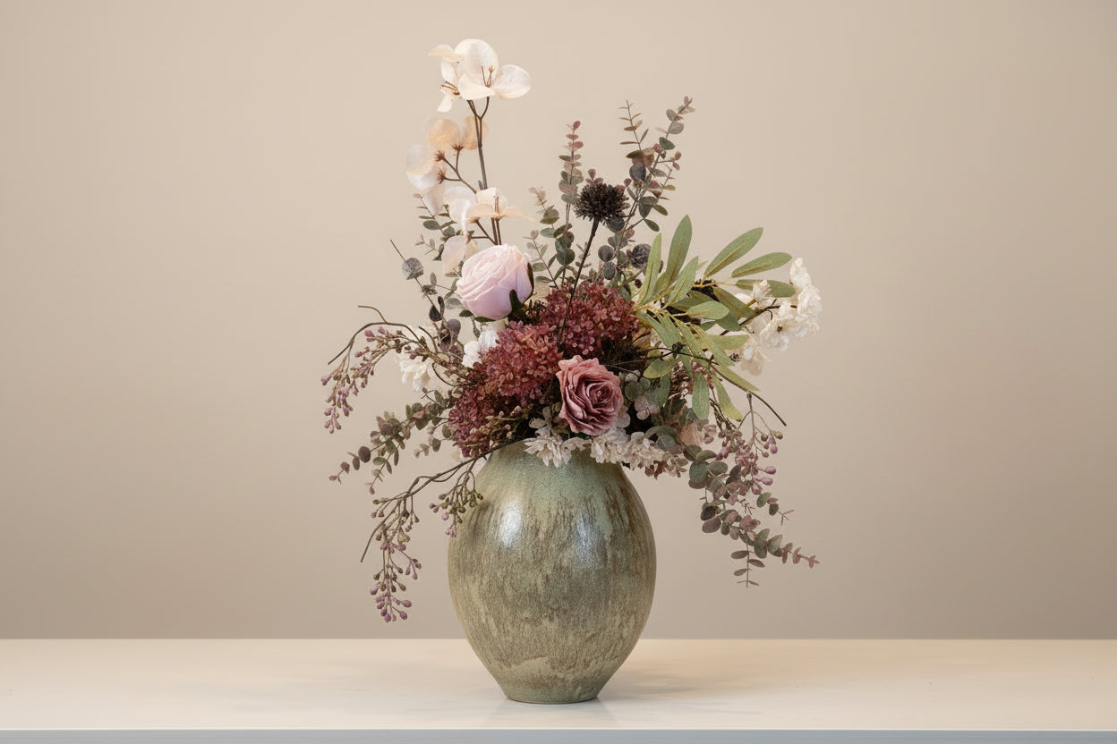 The Mauve Muse Silk Arrangement