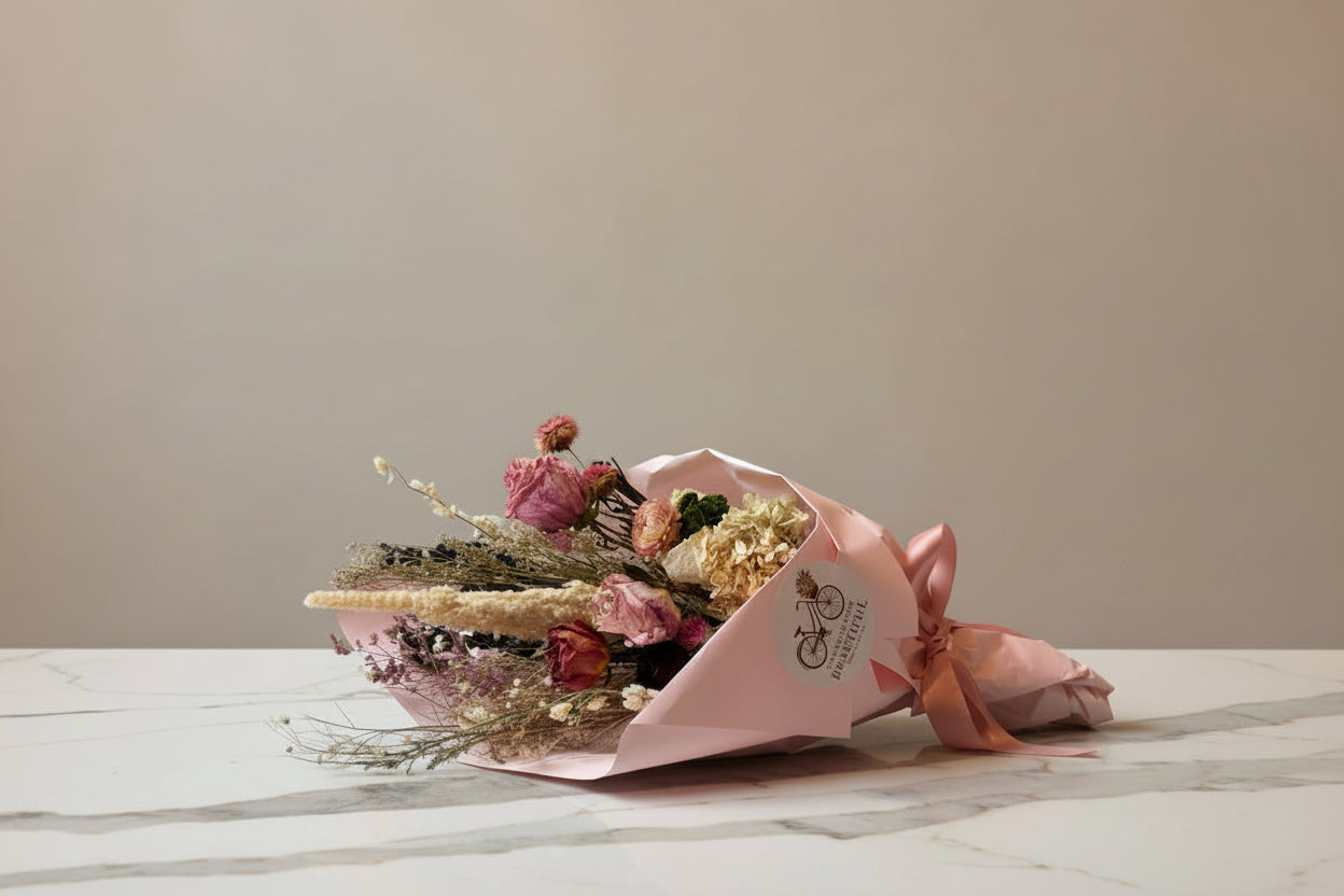 Dried Flower Valentine’s Wrap