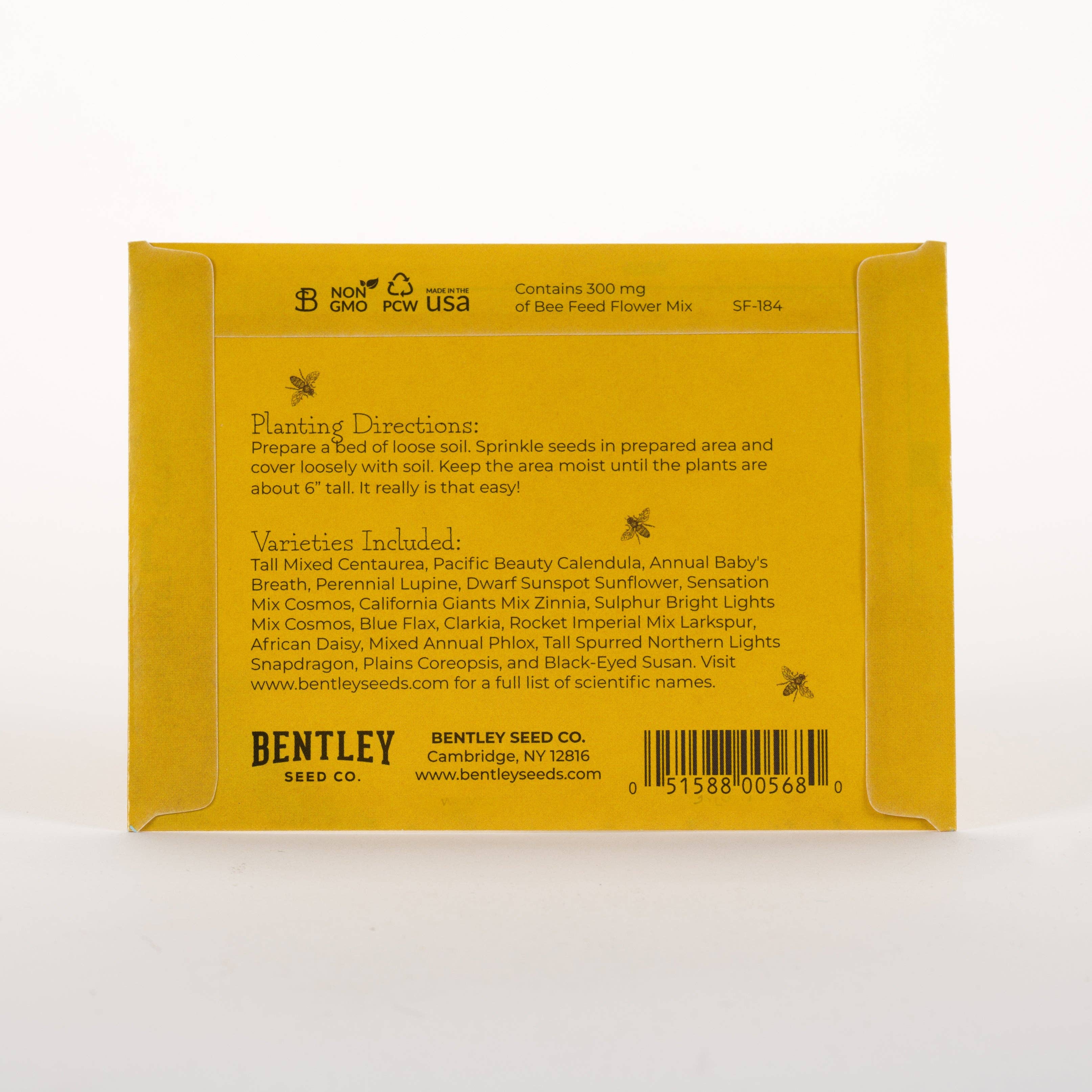 Grow Flowers Help the Bees - Pollinator Wildflower Seed Packets