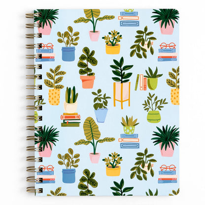 Potted Plants Spiral Notebook