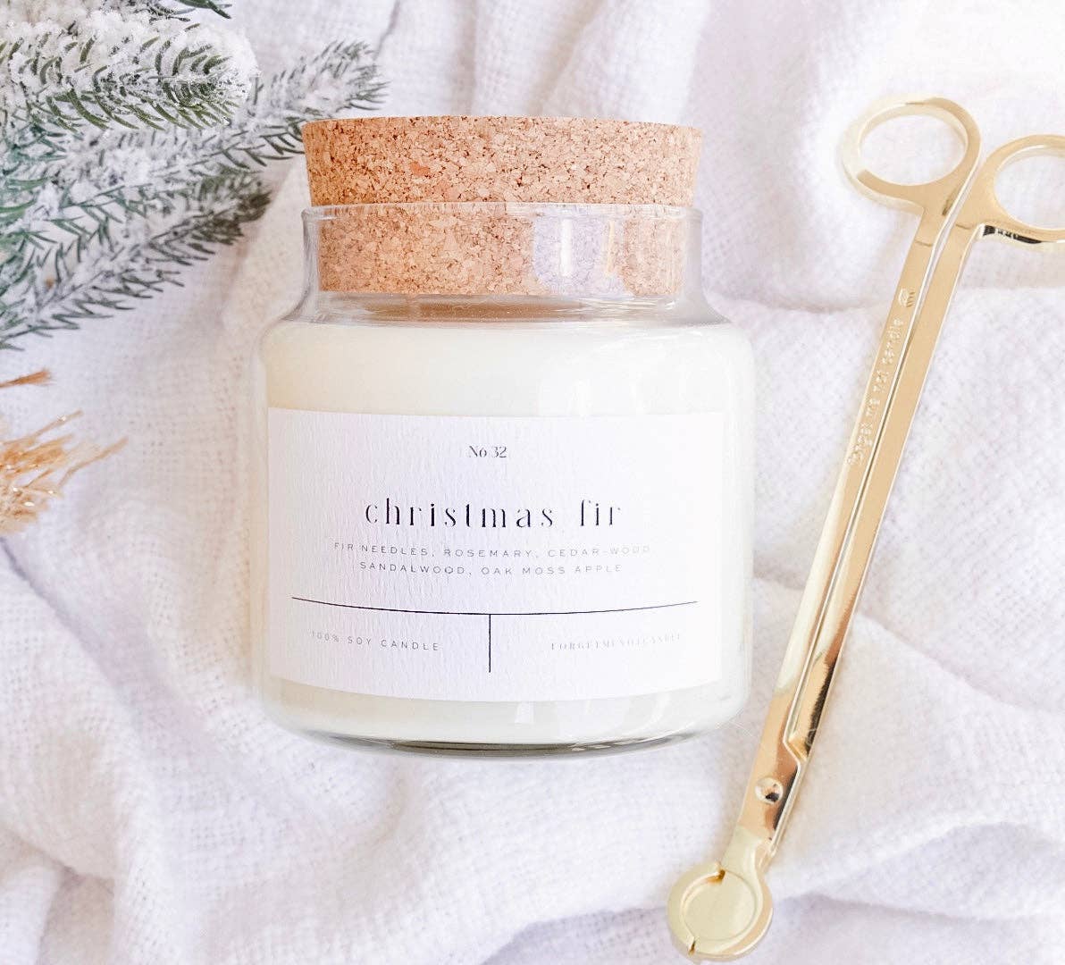 Christmas Fir 22 oz Glass Candle