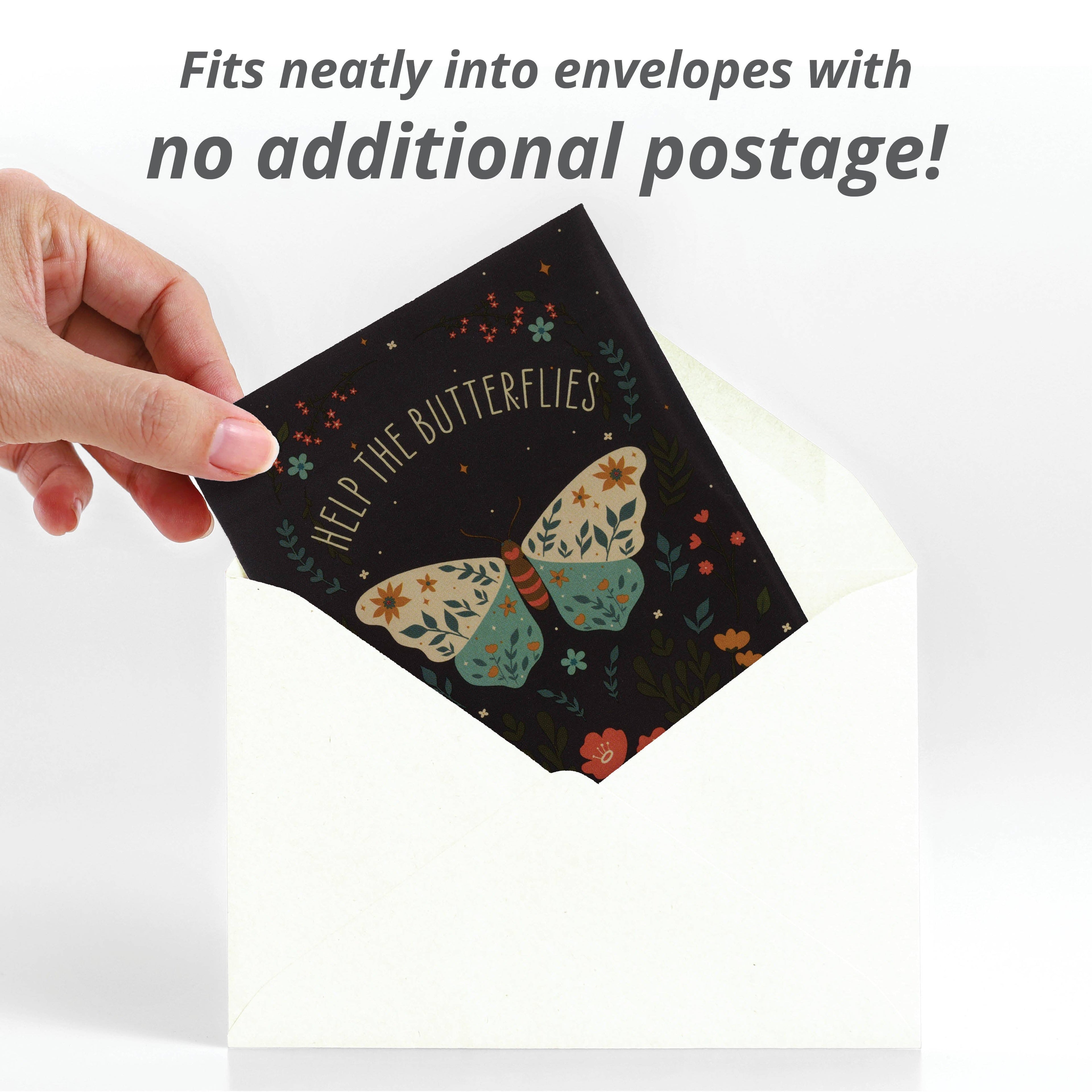 Help Butterflies Help Pollinators - Pollinator Wildflower Seed Packets