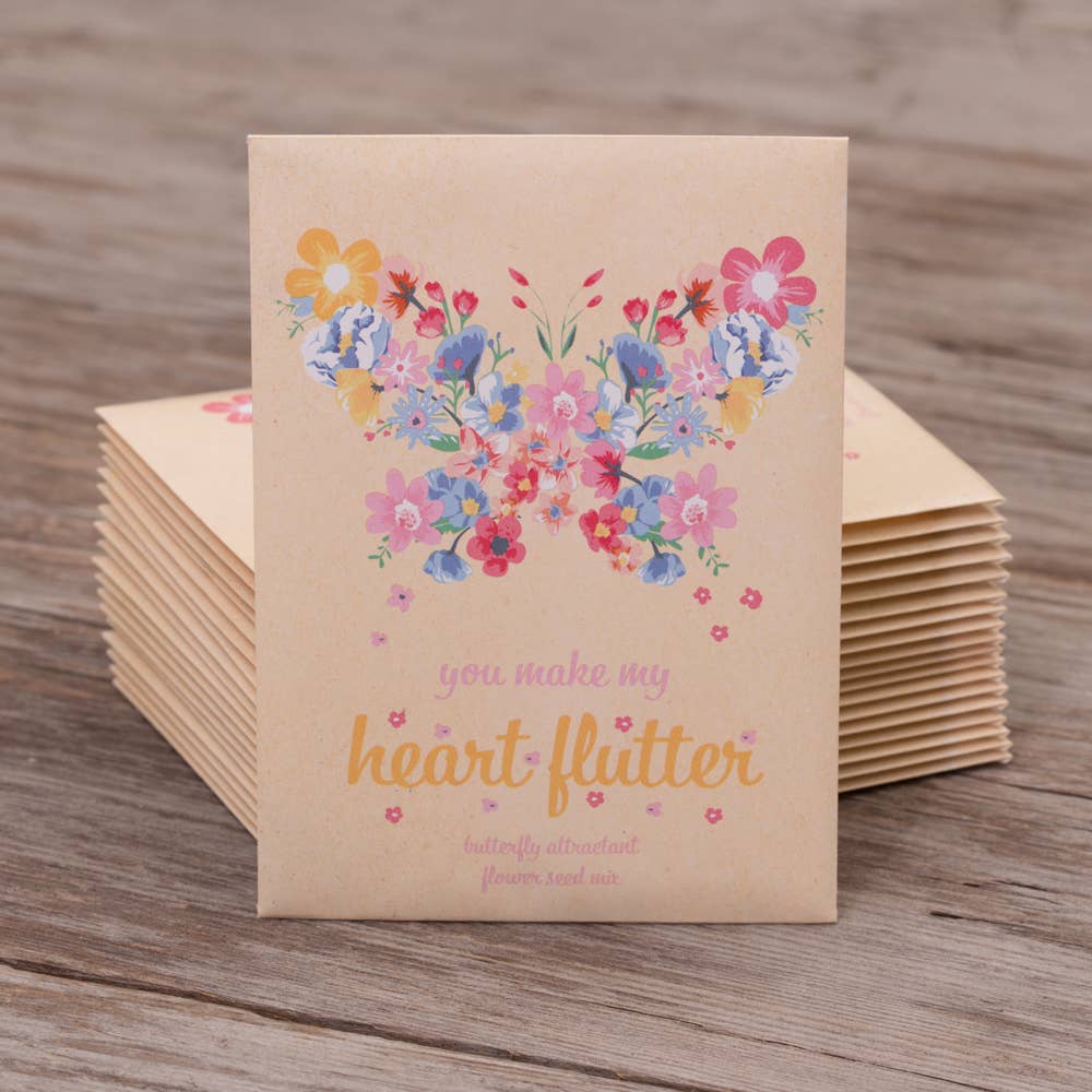 Make My Heart Flutter - Bird and Butterfly Wildflower Mix