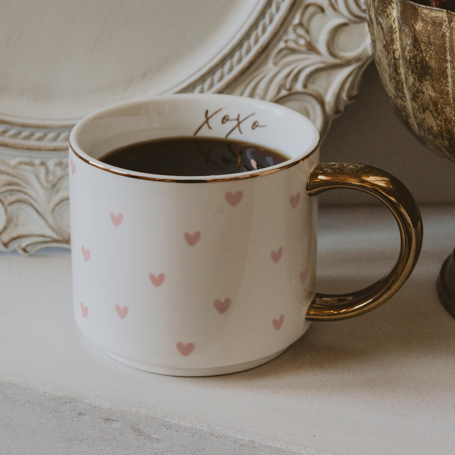 Hearts Coffee Mug - Valentine&