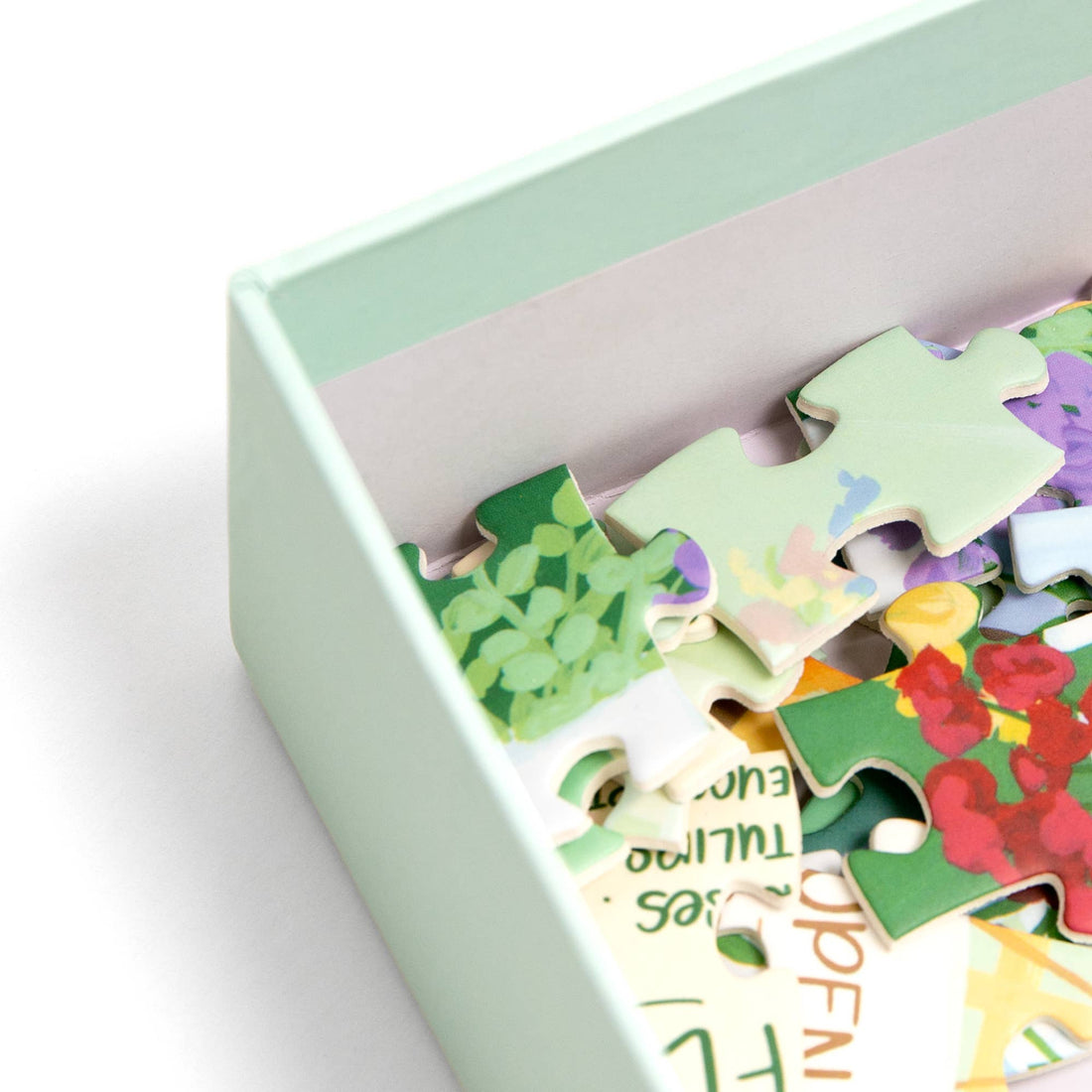 Flower Shop - 400 Piece Panoramic Jigsaw Puzzle&