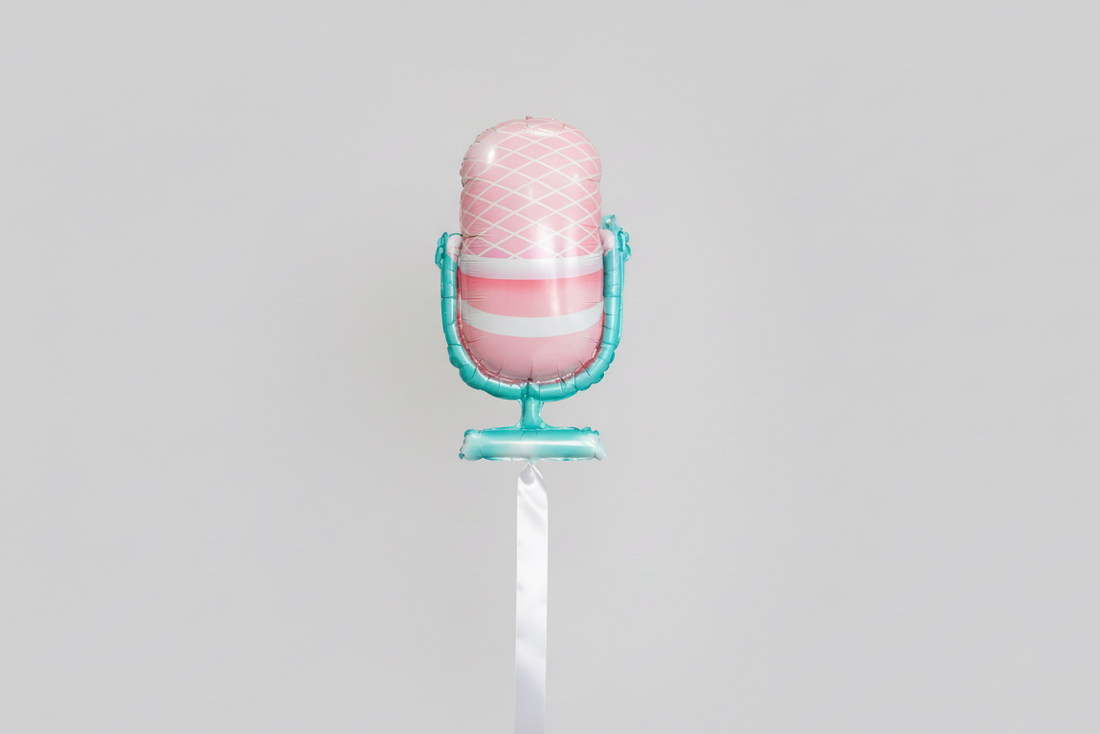 Microphone Foil Balloon