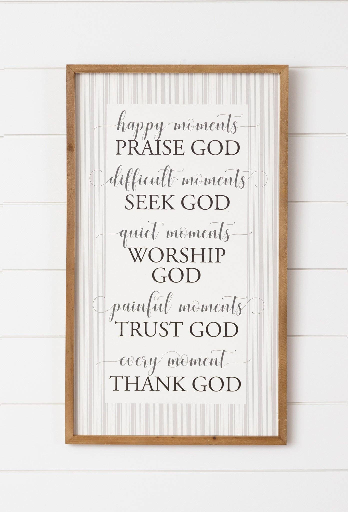 Praise God Sign