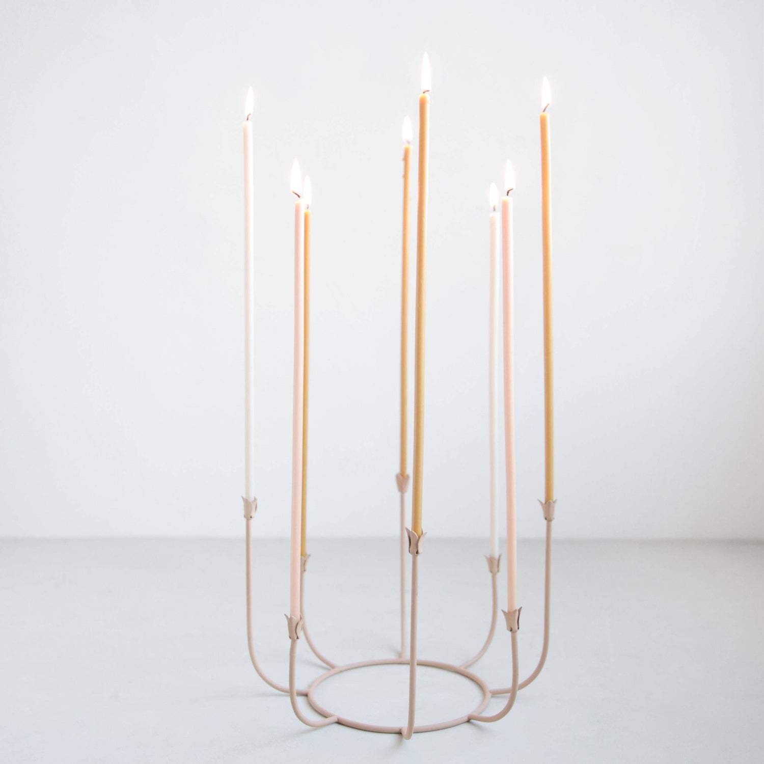 Beacon Long Stem Candelabra, 3 Colors