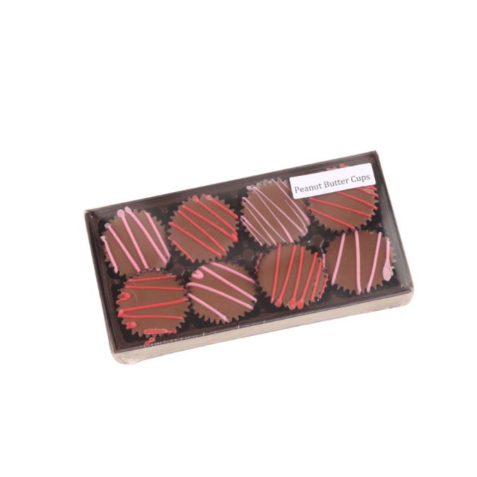 Valentine Peanut Butter Cup Gift Box, 8 Piece